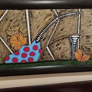 Acrilyc paint Wall art 